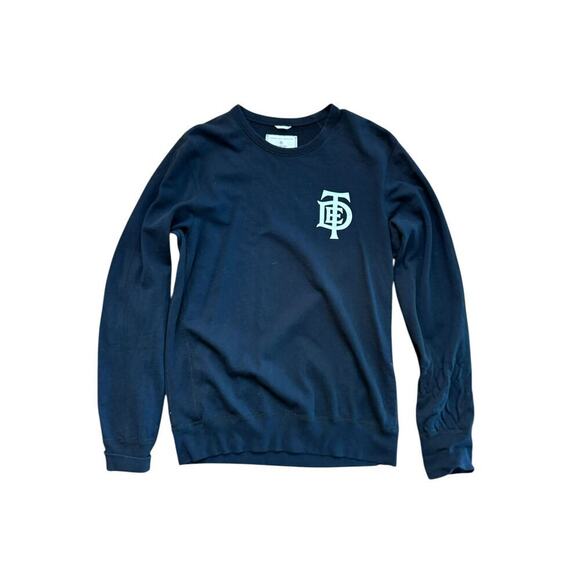 Reigning Champ Men's Black Long Sleeves Crew Neck Sweatshirt Size Medium - Picture 1 of 11